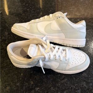 Nike White and Gray Athletic Shoes